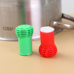 Stainless Steel Pot Cleaning Scrubber <b>Round</b> Mixed Colors Rust Remover Kitchen <b>Brush</b> - Product Image 1