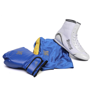 Chaussures de lutte et de boxe Coexistence noires, rouges et blanches pour hommes, avec empeigne en mesh et semelle en caoutchouc, toutes saisons - Product Image 5