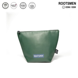 Estuche de Cosméticos de Viaje de Piel Sintética de Alta Calidad, Organizador con Cierre y Gran Capacidad de Almacenamiento, Bolsa Suave con Diseño de Letras Impresas - Product Image 1