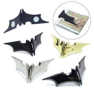 Fledermausform Bankkarten-Geldschein-Clip Flügelmagnet Brieftaschenhalter Tasche Zinklegierung Großhandel Individueller Cooler Metall-Geldclip - Product Image 1