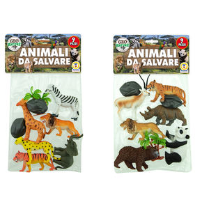 ANIMALI DA SALVARE 9 PEZZI ASSORTITI - Product Image 1
