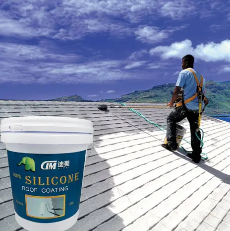 Manufacturer pu transparent waterproof glue coating for wall and roof