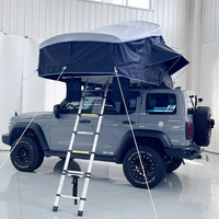 Tienda de techo forrada aislada Nueva tienda de techo de carcasa blanda Camper Car 4X4 Tienda de techo superior