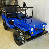 Nouvelle conception de l'usine de la Chine Mini Jeep électrique/Custom150cc essence Jeep Style Mini Willys/Mini Jeep