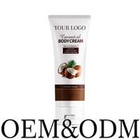 Private Label Vegan Collageen Fruit Kruiden Verlichtende Verzorgende Kokosolie Vitamine E Huidverzorgende Verhelderende Body Cream