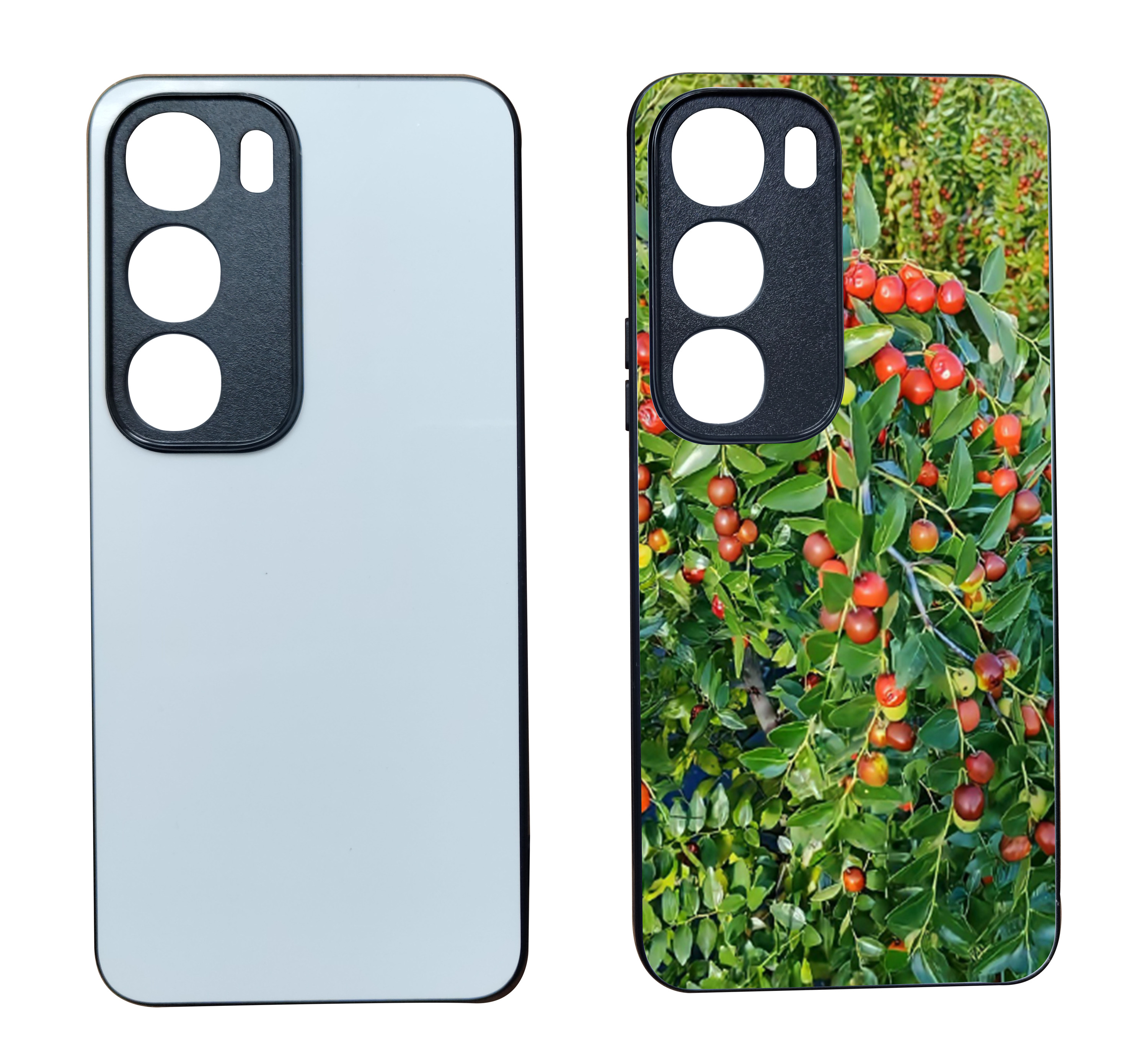 SEAHAI Cover per Vivo Y21s/Vivo Y21 Cover, Ultra Sottile Custodia in TPU a Gradiente Colori, Trasparente Silicone Morbido Case Antiurto Cover per Vivo Y21s/Vivo Y21, Viola/Blu