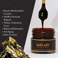 Résine de Shilajit Pur Naturel de l'Himalaya OEM, 30g, 100% Résine de Shilajit, Acide Fulvique pour Adultes