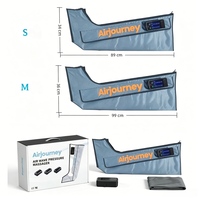 Bottes de massage à compression d'air sans fil rechargeables par USB pour la pressothérapie, la thérapie par massage, la récupération sportive rapide, avec contrôle de la minuterie