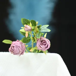 Artificial Flowers Flower Small Pink Decor Decorations