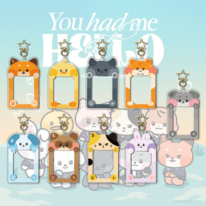 Porte-clés photo numérique en acrylique personnalisé avec impression sérigraphique, motif de dessin animé personnalisé pour cadeaux promotionnels - Product Image 2