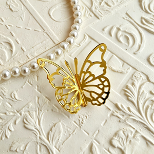 Décoration de gâteau papillon 3D en acrylique de 1,3 mm à double insertion, idéale pour les baby showers et les fêtes d'<span class=keywords><strong>anniversaire</strong></span> d'enfants - Product Image 3