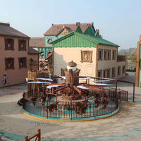 Manèges pour enfants, jeux, carrosse à levage et rotation, vélo électrique, manèges de fête foraine, vélo magique, manège drôle en forme de couronne à vendre
