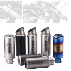 Nhà máy trực tiếp mới không gỉ chiên hệ thống ống xả cho xe máy sửa đổi SC đường phố đuôi họng mufflers - Product Image 2