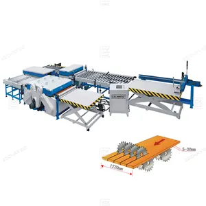 woodworking multi blade rip power saw machine wood cutting for quality supplier