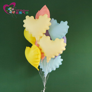 HT Balloon Wavy Heart Shaped Aluminum Foil Balloons 20 Inch Metallic <b>Birthday</b> Party <b>Decorations</b> - Product Image 3