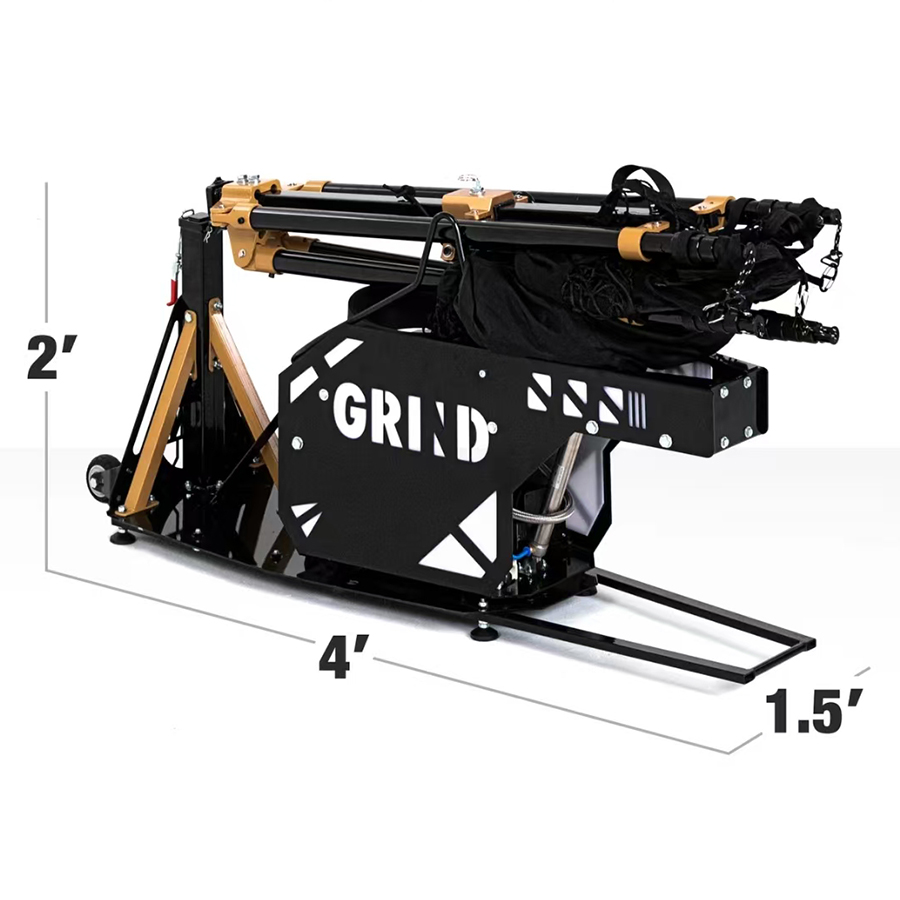 Wholesale GRIND Foldable Portable Basketball Shooting Machine for Indoor Outdoor Use
