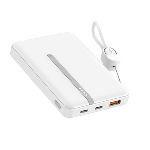<span class=keywords><strong>Batterie</strong></span> <span class=keywords><strong>externe</strong></span> portable 10000 mAh, charge rapide 77W, écran LED, câble intégré <span class=keywords><strong>pour</strong></span> téléphone portable, utilisation en extérieur - Product Image 4