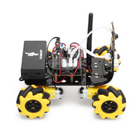 ESP32 Cámara Robot Car Kit IoT WiFi Control Mecanum Wheel Smart Car para programación DIY