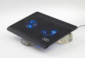 Vente en gros d'usine de bonne qualité Led à 2 ventilateurs <span class=keywords><strong>Refroidisseur</strong></span> pour ordinateur <span class=keywords><strong>portable</strong></span> Tapis de refroidissement pour ordinateur <span class=keywords><strong>portable</strong></span> - Product Image 2
