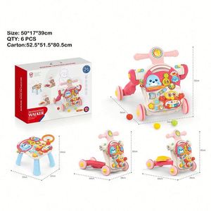 Andador Multifuncional Portátil para Bebés, con Centro de Actividades para el Aprendizaje Temprano de Niños Pequeños - Product Image 6