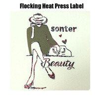 Patchs personnalisés pour vêtements et costumes, avec logo floqué, lettres de marque, flocage à chaud, flocage machine, imprimables et design Flex