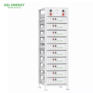 Batterie au lithium fer phosphate GSL ENERGY empilable 30Kwh 40Kwh 50Kwh 60Kwh 80kwh 100kwh, montage en rack, stockage d'énergie domestique - Product Image 2