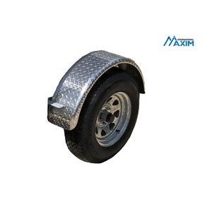 Aleación de aluminio Robusto construido Acero Diamante Placa Redondo <span class=keywords><strong>Remolque</strong></span> <span class=keywords><strong>Guardabarros</strong></span> Eje único <span class=keywords><strong>Guardabarros</strong></span> - Product Image 6