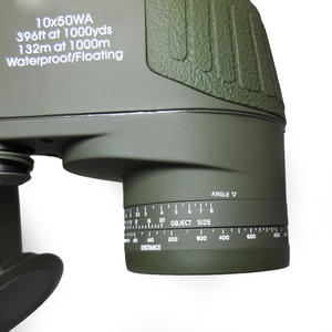 Binoculares de alta definición BAK4, prismáticos de 7x50, impermeables para exteriores, a prueba de niebla, telémetro - Product Image 3