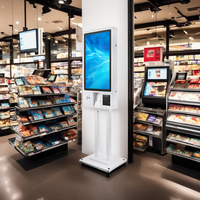 Machine de paiement pour cantine, kiosque tactile pour restauration rapide, machine de libre-service personnalisée, kiosque POS, terminal de point de vente à écran tactile – Ventes Flash