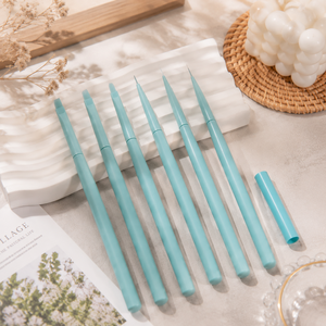Kit de pinceaux à ongles en nylon flexible, poils doux non pelucheux pour la peinture au gel UV et la manucure - Product Image 3