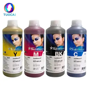 Hoge Kwaliteit Sublimatie Inkt Voor Dx4 Dx5 Dx7 Hoofd T-Shirt Afdrukken Korea Inktec Sublinova Inkt 100Ml