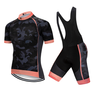 自転車ユニフォームセットサイクリングジャージービブショーツプラスサイズトライアスロン服カスタムRopa Ciclismoスポーツシャツ - Product Image 5