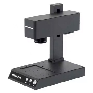 Mini portatile nero 20w <span class=keywords><strong>max</strong></span> fibra macchina per incisione Laser in fibra di metallo portatile Mini piccolo tavolo da lavoro nero - Product Image 1