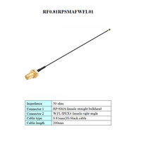 Câble RF1.13 SMA BNC TNC FME U.FL IPX Câble de raccordement Antenne GPS GSM Wifi 0.81mm 1.13mm Câble d'extension Pigtail Connecteur