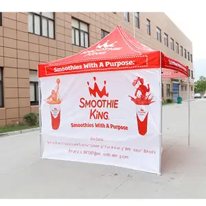 Outdoor Use Customized Roof Printing Aluminum 3x3 Trade Show Tent