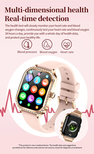 Mk88 thông minh xem phụ nữ smartwatches phụ nữ kỹ thuật số cổ tay đồng hồ điện tử đồng hồ đeo tay Tracker thể dục Vòng đeo tay thông minh ban nhạc - Product Image 3