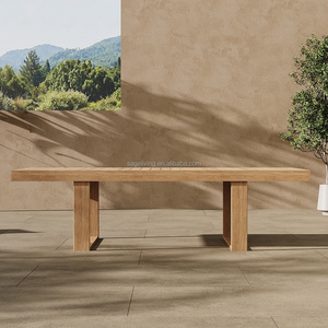 <span class=keywords><strong>Set</strong></span> da Pranzo per Esterni Sageliving in Teak Massiccio <span class=keywords><strong>con</strong></span> 8 <span class=keywords><strong>Sedie</strong></span>, Arredamento da <span class=keywords><strong>Giardino</strong></span> Resistente alle Intemperie - Product Image 2