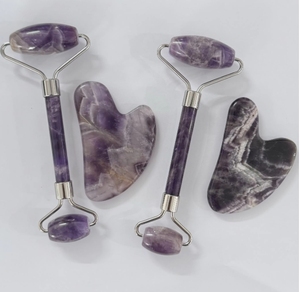 Juego de herramientas de masaje de piedra natural Jade gua sha - Product Image 6