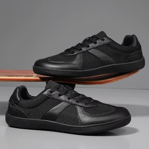 <span class=keywords><strong>Scarpe</strong></span> da <span class=keywords><strong>Uomo</strong></span> Retrò Personalizzate in Fabbrica, Taglie <span class=keywords><strong>Grandi</strong></span> 39-47, Design a Piedi Nudi con Punta Larga, Antiscivolo, Traspiranti e Morbide per Primavera/Estate - Product Image 2