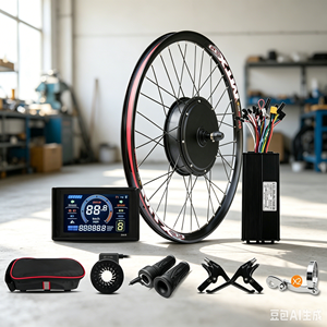 Heavy Duty 52V 2000W Rear Wheel Hub Motor Conversion <b>Kit</b> for <b>Electric</b> Cargo Bike and Mountain Bicycle ebike conversion <b>kit</b> - Product Image 1