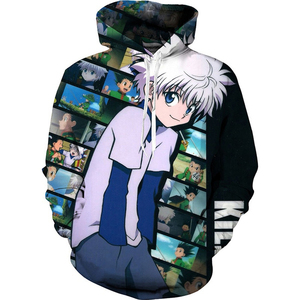 Sweat-shirt à capuche imprimé de dessin animé, personnalisé, dernière conception <span class=keywords><strong>Hunter</strong></span>, pull de bande dessinée <span class=keywords><strong>hunter</strong></span> <span class=keywords><strong>x</strong></span> <span class=keywords><strong>hunter</strong></span> - Product Image 5