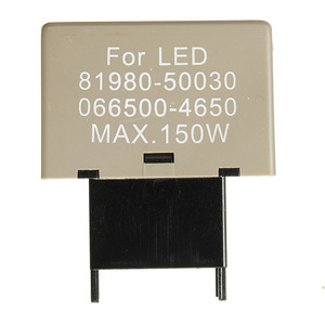 รีเลย์ไฟเลี้ยว LED 81980-50030 150W สูงสุดสำหรับโตโยต้า เล็กซัสยานพาหนะตัวควบคุมสัญญาณไฟเลี้ยว 8 พินอัพเกรดแบบติดตั้งเพิ่มเติม - Product Image 1
