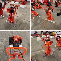 ZUJI VS35 Motorbetriebene Oberflächennivelliermaschine mit Benzinmotor, Aluminiumklinge und tragbarem Design