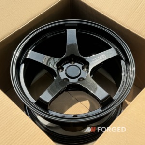 Maining Forged Racing GT Hyper Black Premium Beyond Wheels Sport Style pour Supra 350Z 370Z 86 BRZ Advan Wheels Jantes - Product Image 4