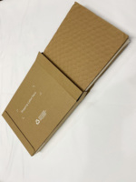Boîte d'expédition en carton ondulé personnalisée, imprimée en blanc, pour appareils photo et électronique grand public, emballage pliable recyclable, design tendance