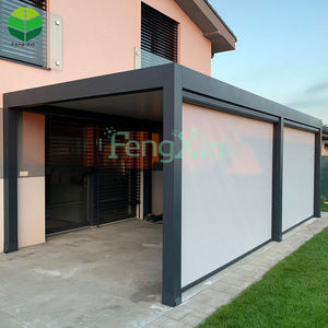 Persianas enrollables de tela con cremallera de vía lateral motorizadas de tamaño personalizado hechas en China - Product Image 5