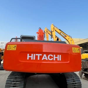 Excavatrice sur chenilles Hitachi ZX200 rouge d'occasion, modèle 2020, poids opérationnel 20T, capacité de la benne 1,0 m³, équipement de construction hydraulique - Product Image 5