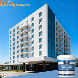 Rénovation extérieure d'hôtel : Étanchéité écologique en polyurée pour carrelage mural moderne, extérieur, sous-sol, parc – Sans démolition requise - Product Image 1