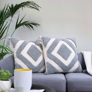 Taie d'oreiller bohème en peluche groupée <span class=keywords><strong>coussin</strong></span> canapé salon housse de <span class=keywords><strong>coussin</strong></span> taie d'oreiller personnalisée pour salon chambre canapé - Product Image 6