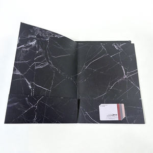 Оптовая продажа, Пользовательский логотип и размер A4, белая картонная бумага, папки для документов для офиса - Product Image 3